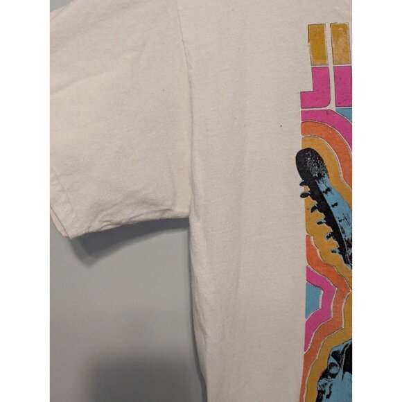 Authentic Jimi Hendrix Graphic Band Cotton Tee Large Multicolor short sleeve - Picture 4 of 10